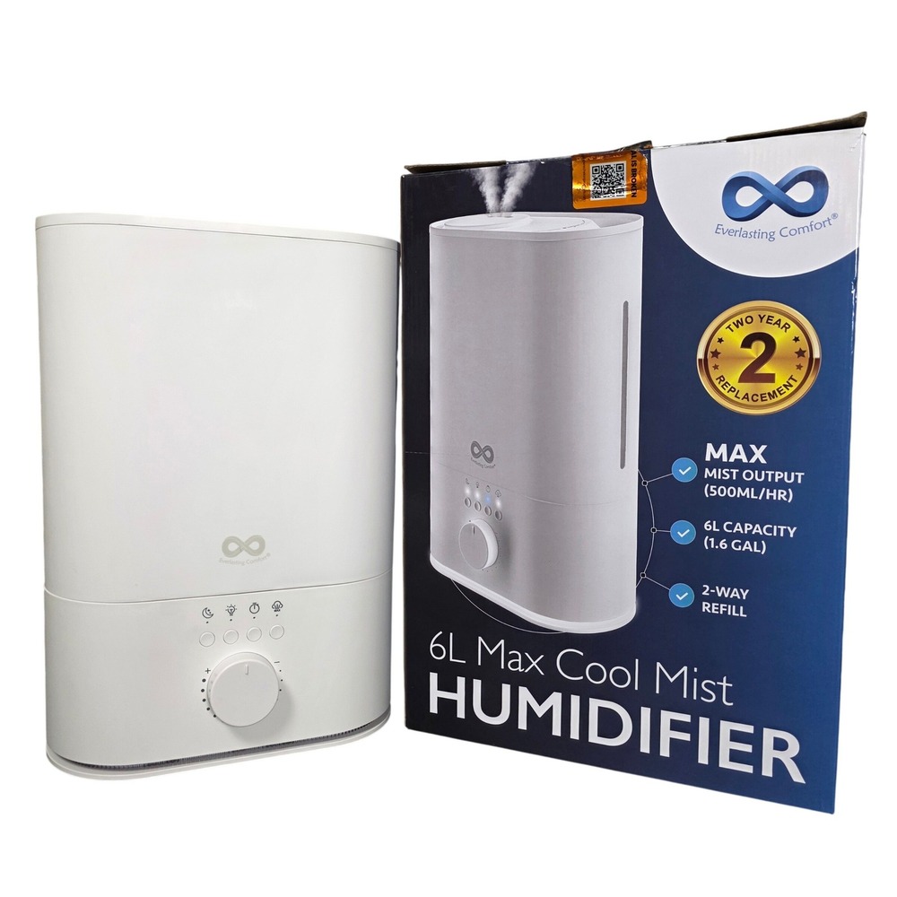 Everlasting Comfort 6L Max Cool‎ Mist Humidifier Tested Works